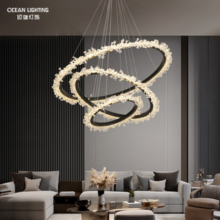 Ocean Lighting Contemporary Indoor Home Decorative Crystal Chandelier