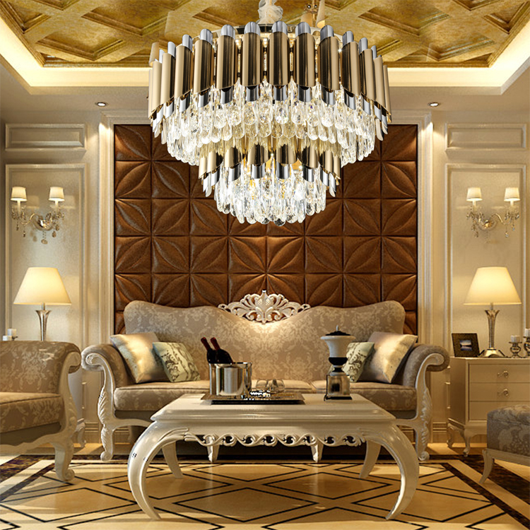 Luxury Interior Decorating Lights Hotel Project Ceiling Lighting Decorative Indoor Chandeliers Indoor Pendant Lamp