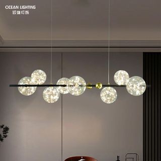 Ocean Lighting Indoor Decoration Lamp Long Shape Chandelier Pendant Lights 