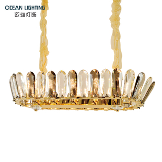 Pendant Crystal Lamp Modern Lighting Pendant Lamp Crystal Large Hanging Crystal Pendant Lamp