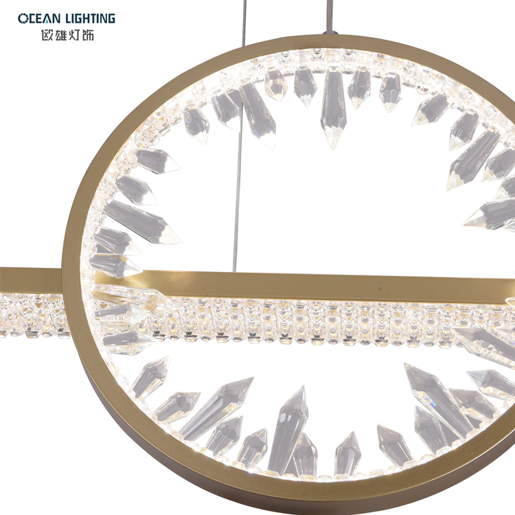 Luxury Indoor Lighting Pendant Light Lamp Crystal Chandeliers