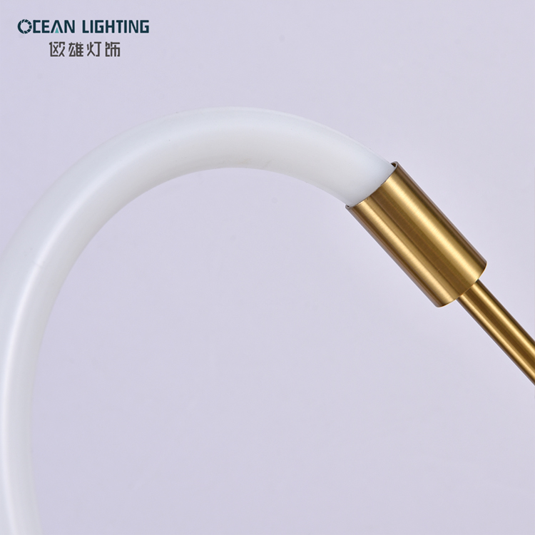 Modern LED luxury light creative living room silicone tube lighting ceiling lamp
