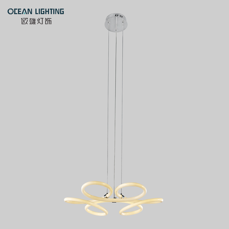  modern acrylic LED lamp Interior decoration tube pendant lighting 