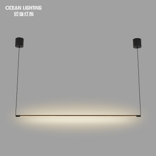 Custom Aluminum Iron Hotel Kitchen Bedroom Decorative Modern Nordic Hanging Pendnat Lights LED Chandelier